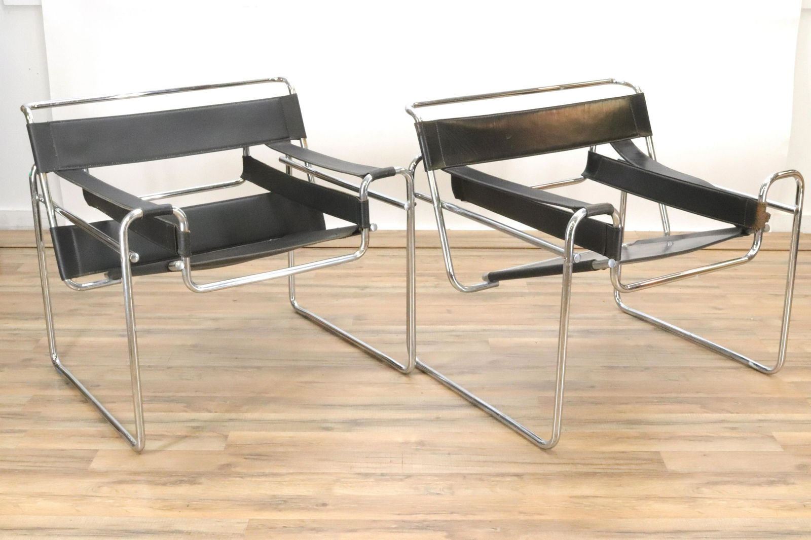 Near Pair Wassily Style Chairs (1 of 7)