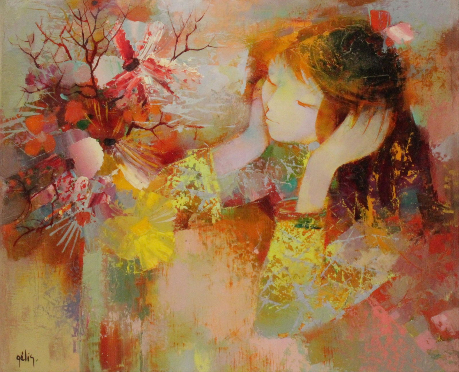 Daniel Gelis - Girl with Bouquet (1 of 4)