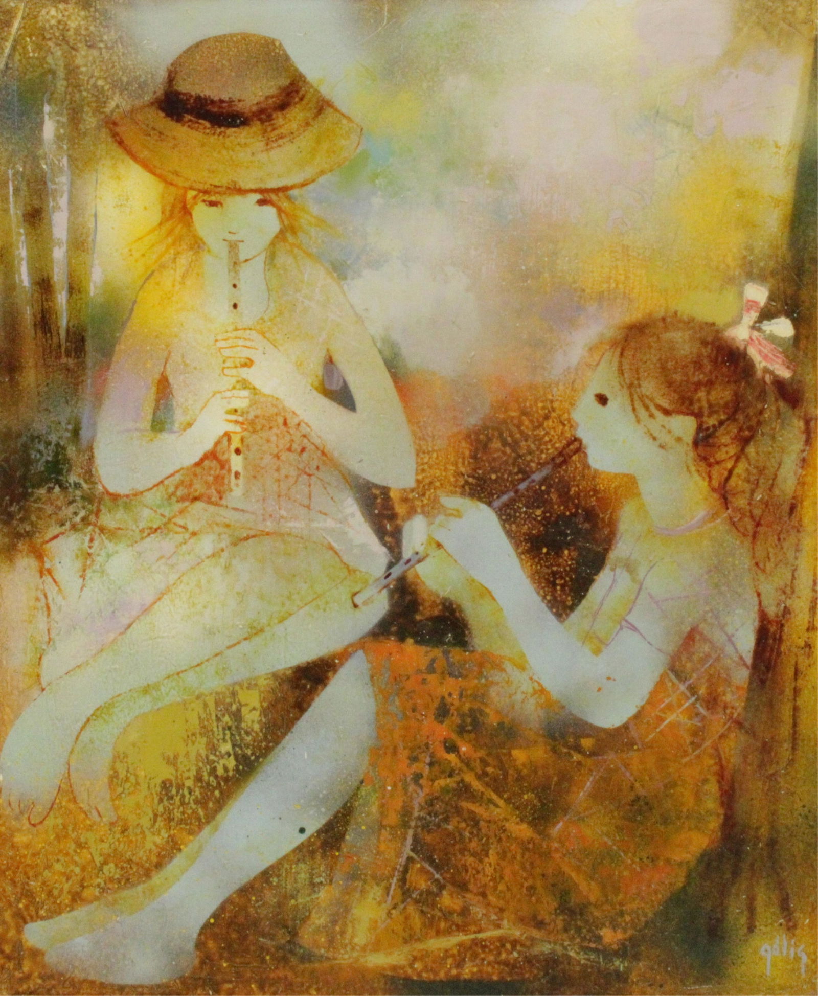 Daniel Gelis - Two Girls Playing Flutes (1 of 4)