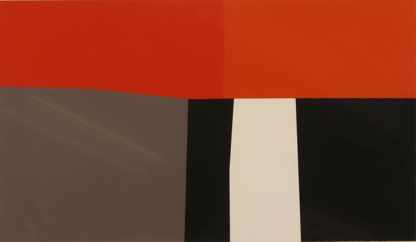 Harold Krisel "Summer 4" Geometric Serigraph (1 of 4)