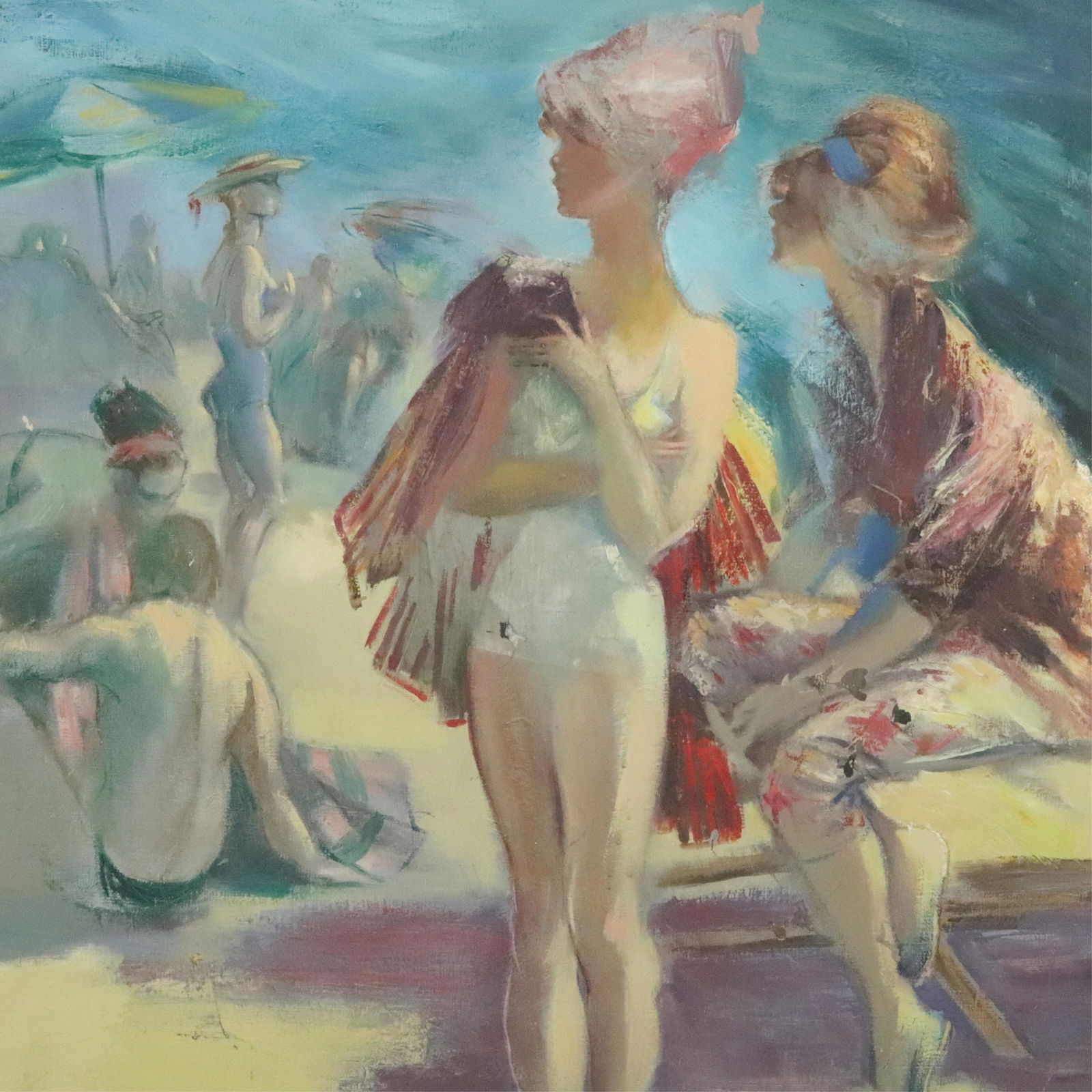 Montserrat Barta - Women at Beach (1 of 6)