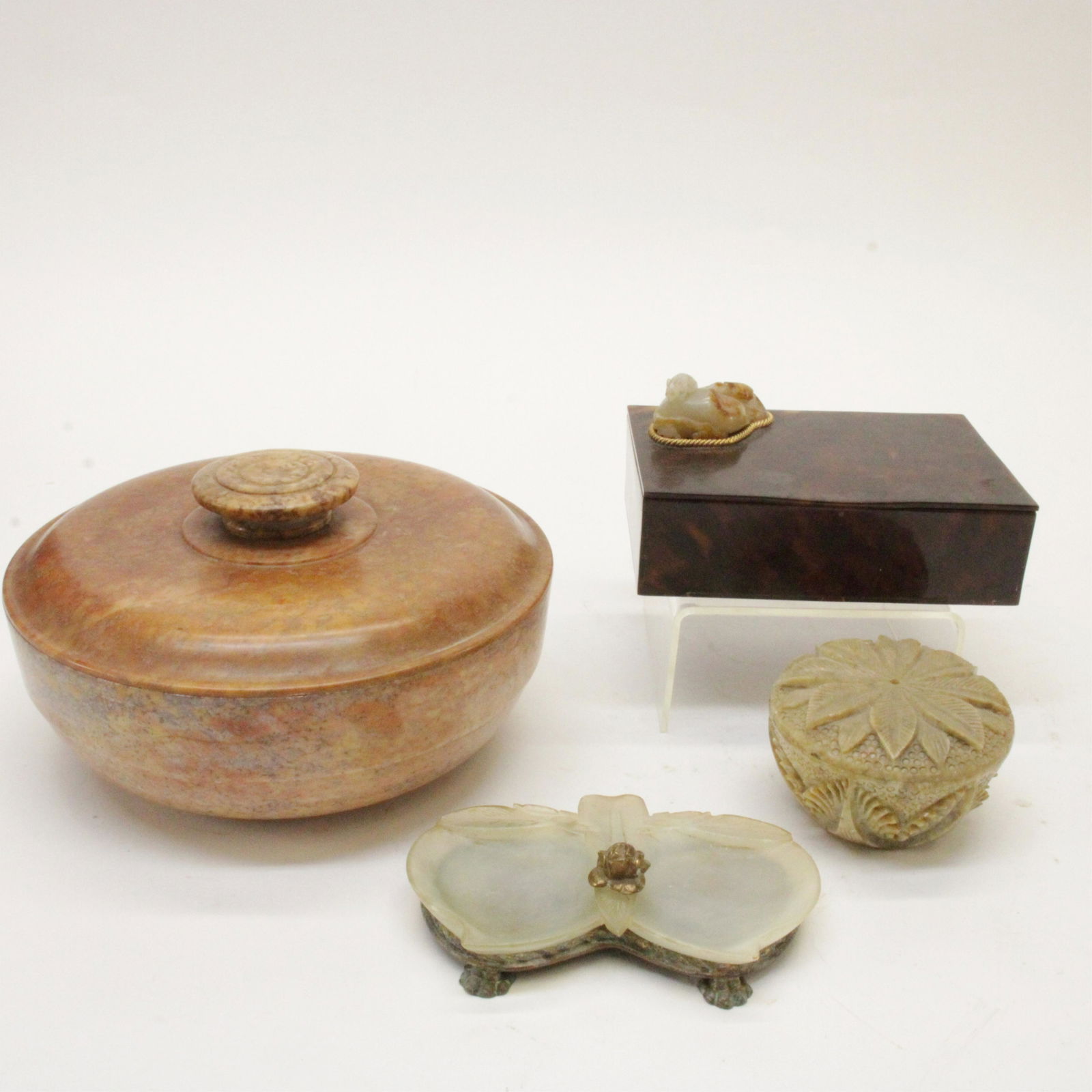 Group of stone and Jade Items (1 of 20)