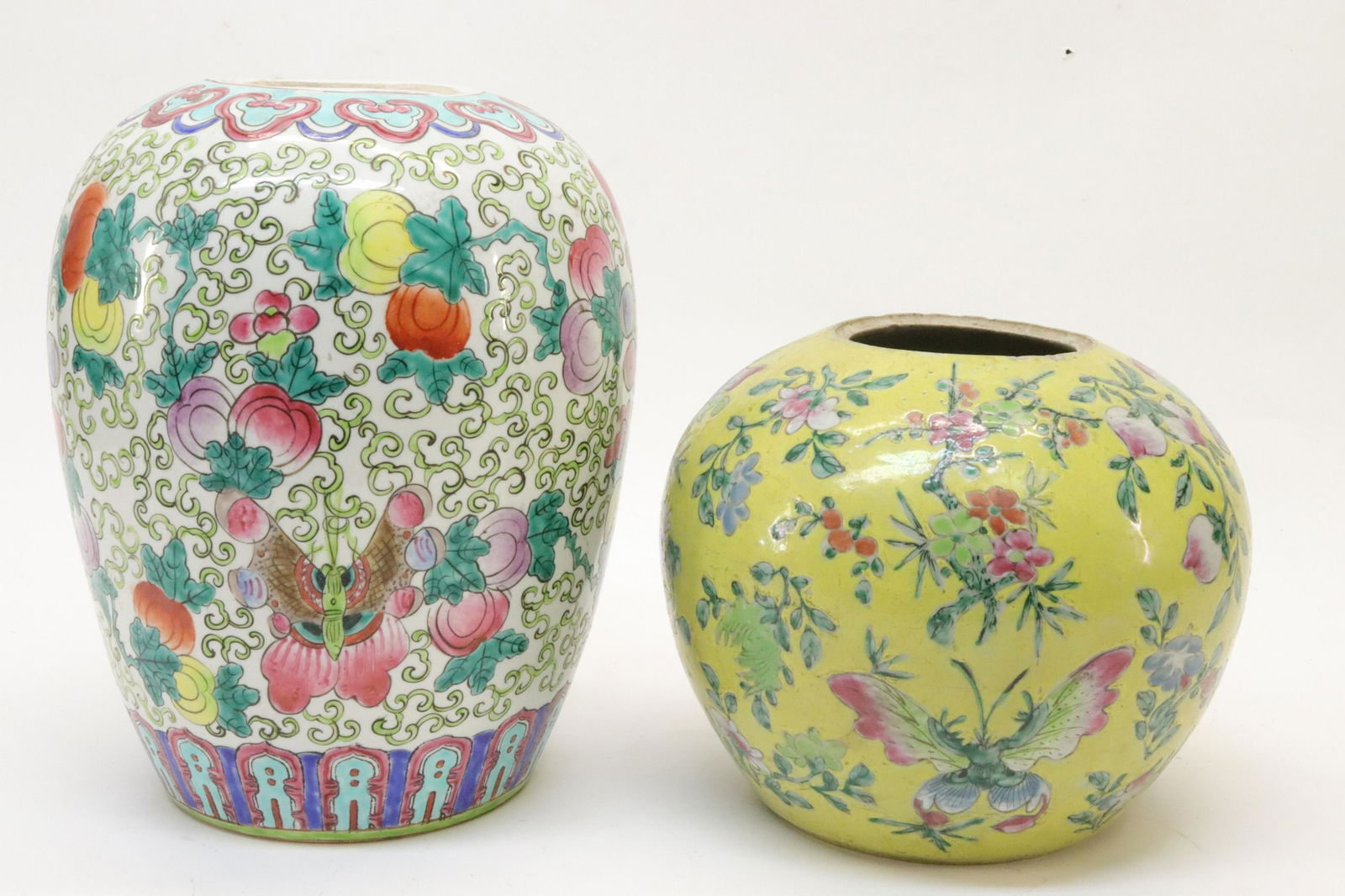 Two Chinese Porcelain Ginger Jars (1 of 7)