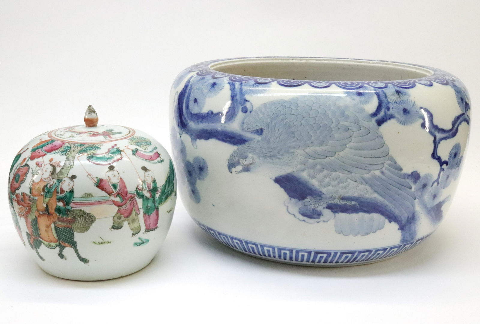 Chinese Famille Verte Ginger Jar (1 of 9)