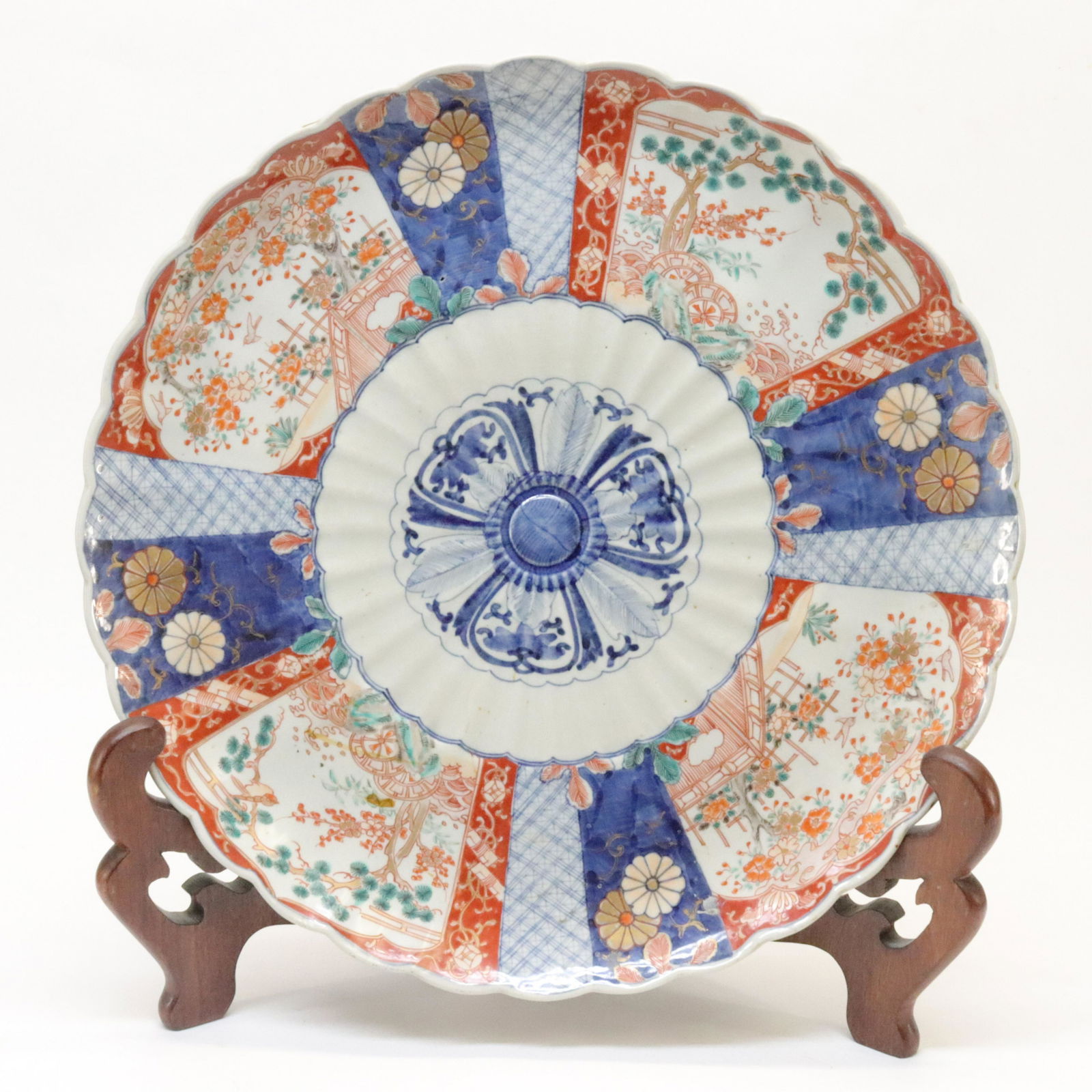 Large Japanese Imari Platter (1 of 6)
