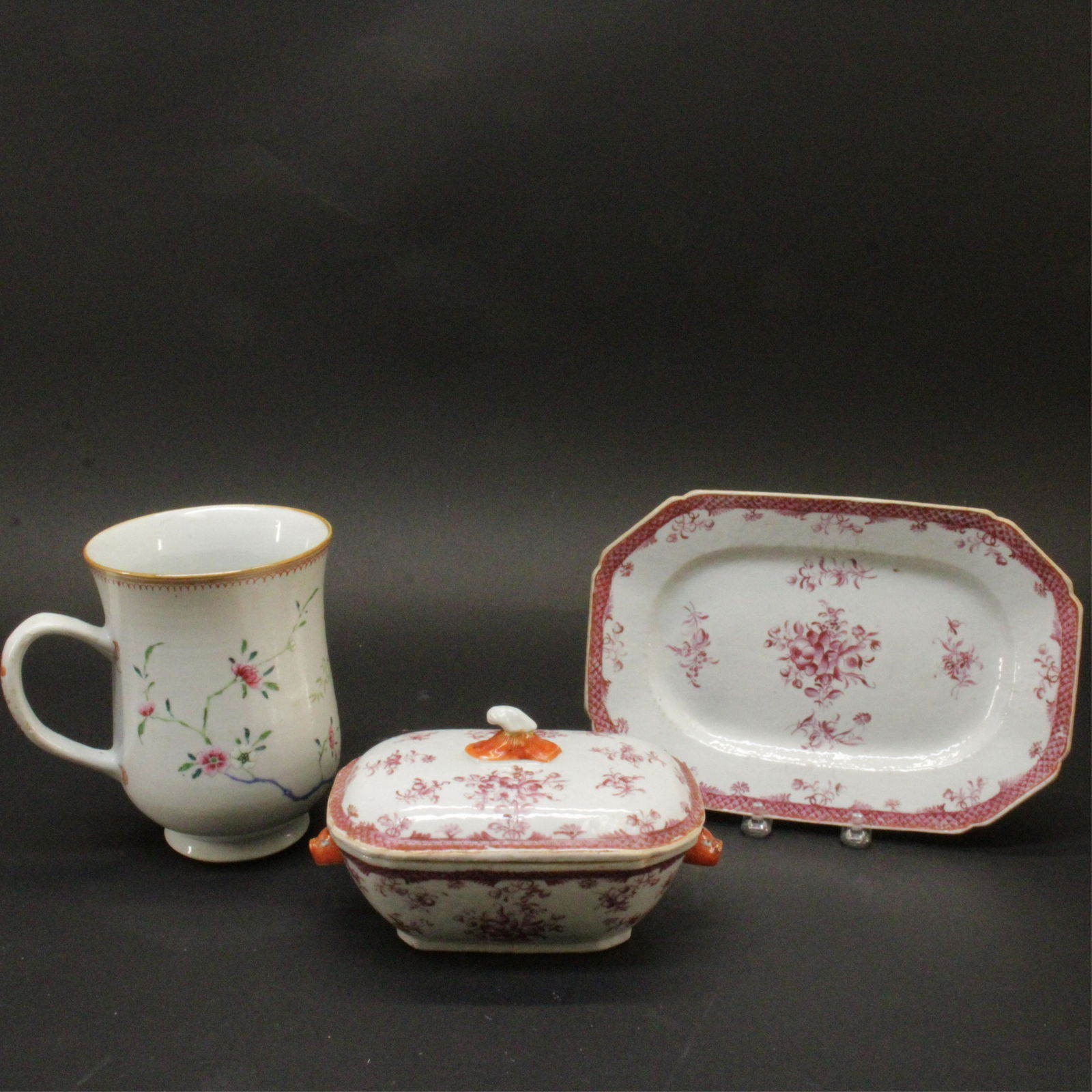 Chinese Export Mug & Tureen, 18/19th C. (1 of 15)