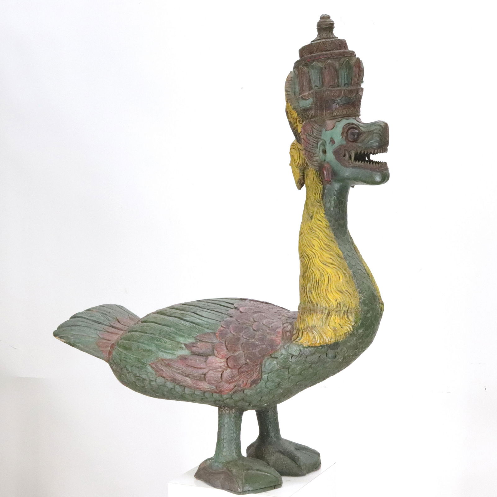 Large Wooden Indonesian Temple Figure (1 of 8)