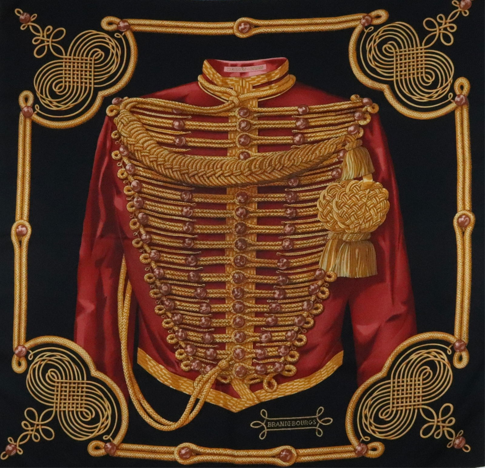 Hermes Silk Scarf - Brandebourgs (1 of 6)