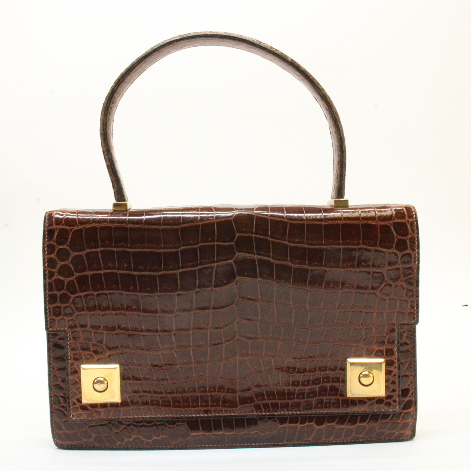 Hermes Porosus Crocodile Piano Bag (1 of 8)