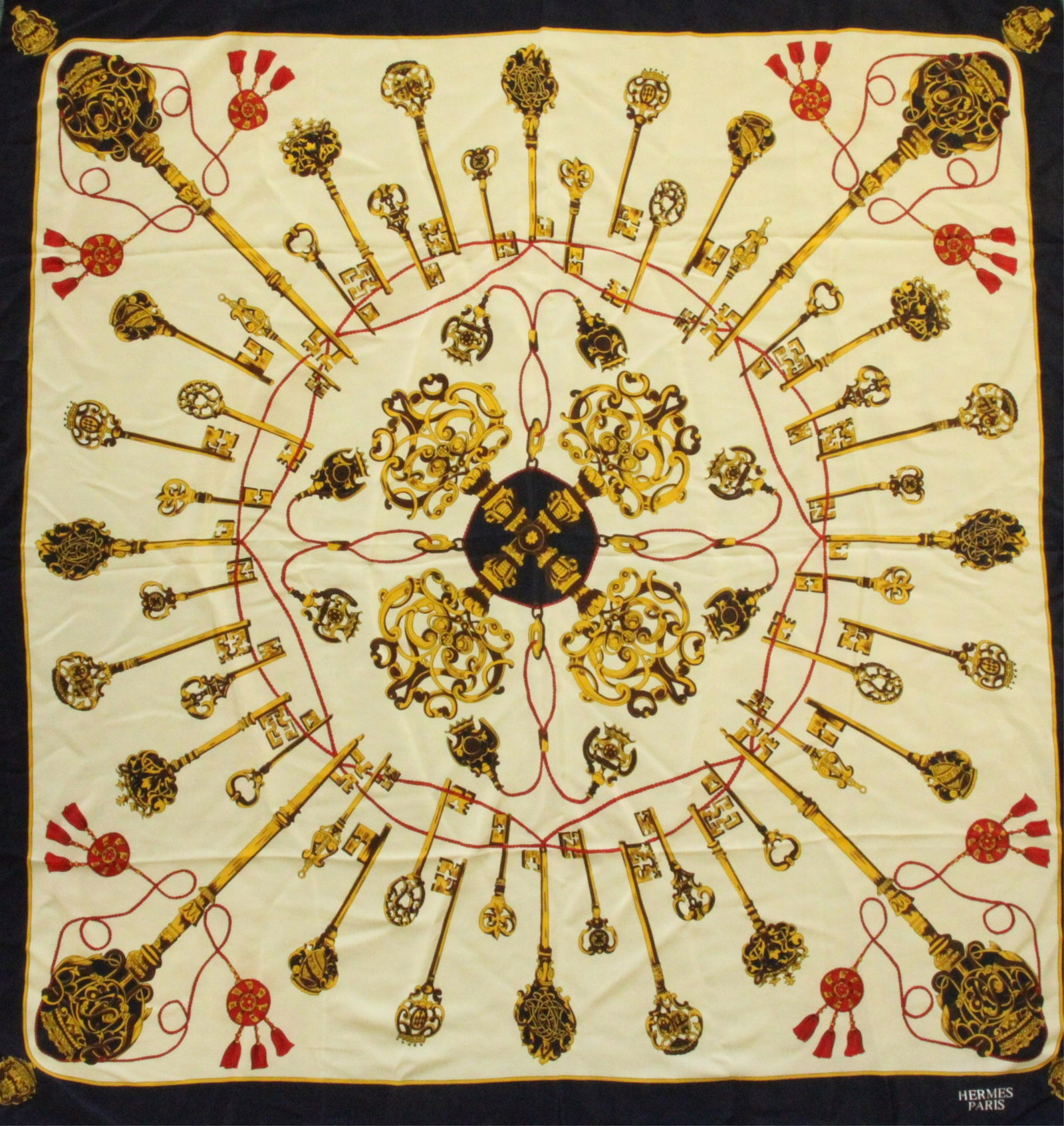 Hermes Silk Scarf - Les Cles (1 of 7)