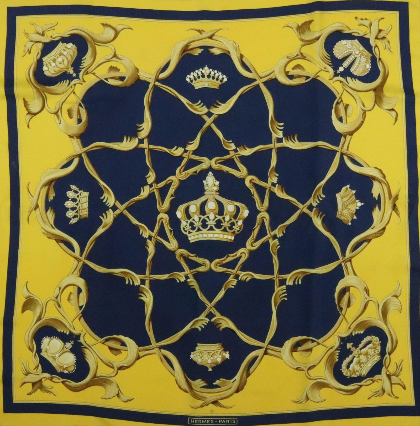 Hermes Silk Scarf -  Couronnes (1 of 6)