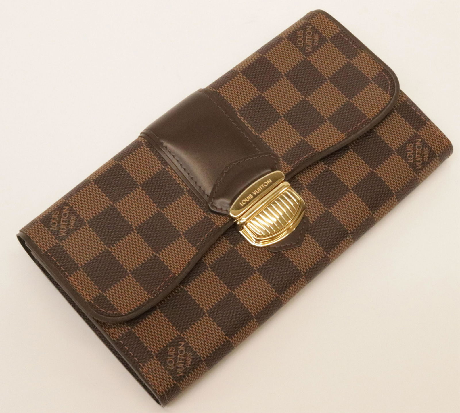 Louis Vuitton Damier Ebene Sistina Wallet (1 of 5)