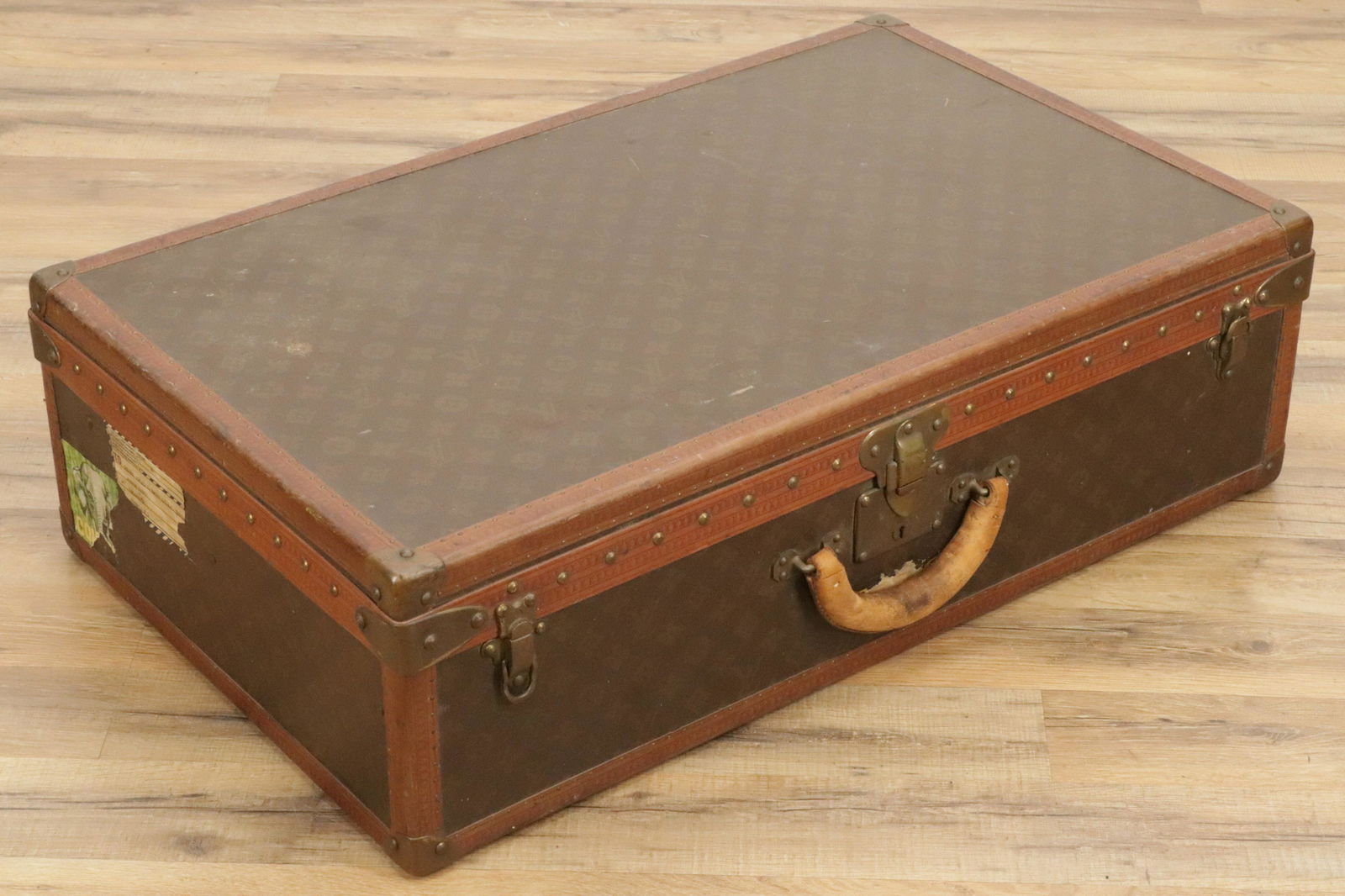 Vintage Louis Vuitton Biston 75 Trunk (1 of 8)