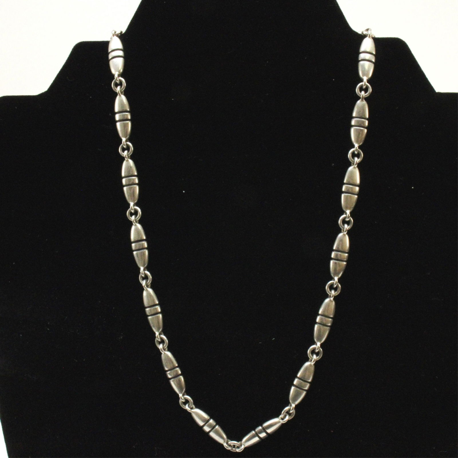 Georg Jensen Sterling Silver Necklace, # 391 (1 of 4)