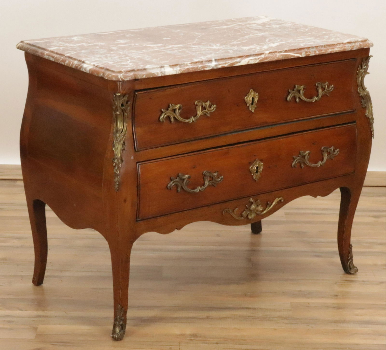Louis XV Provincial Cherry Commode, 18th C. (1 of 7)