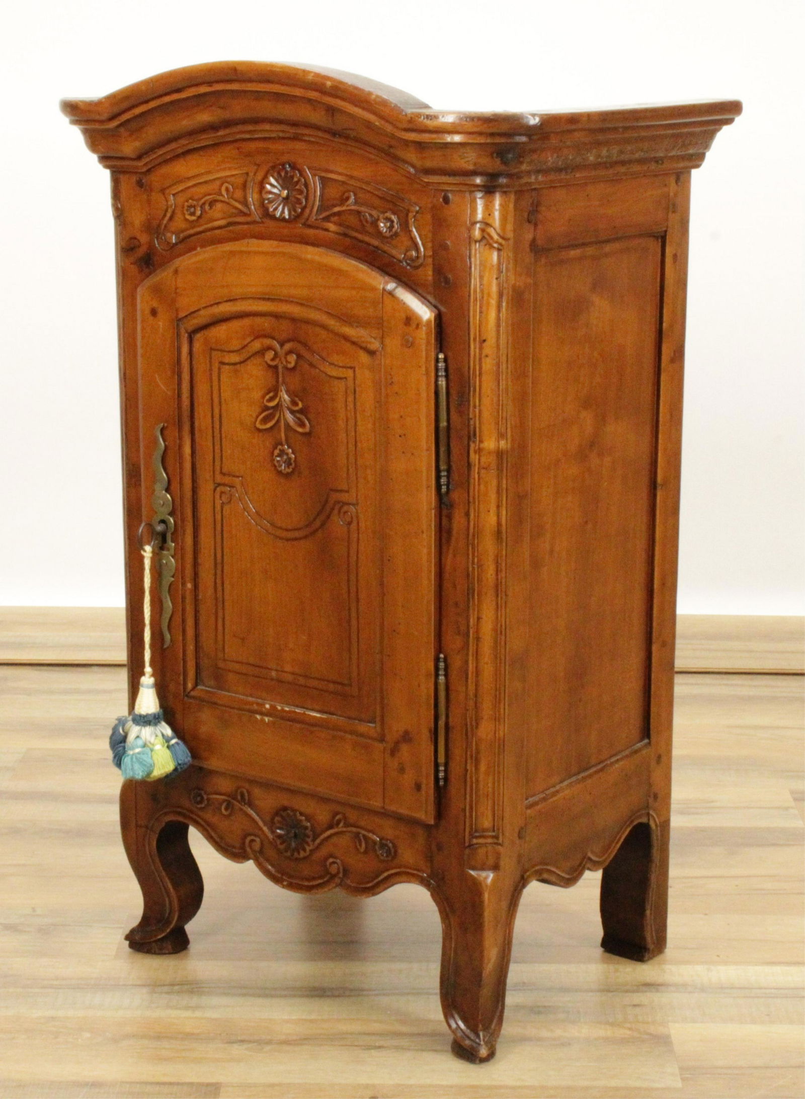 French Provincial Style Cherry Spice Cabinet (1 of 4)