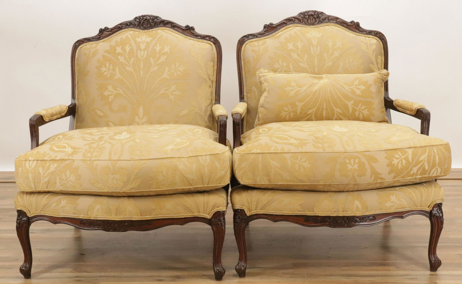 Pair of Kravet French Provincial Fauteuil (1 of 5)