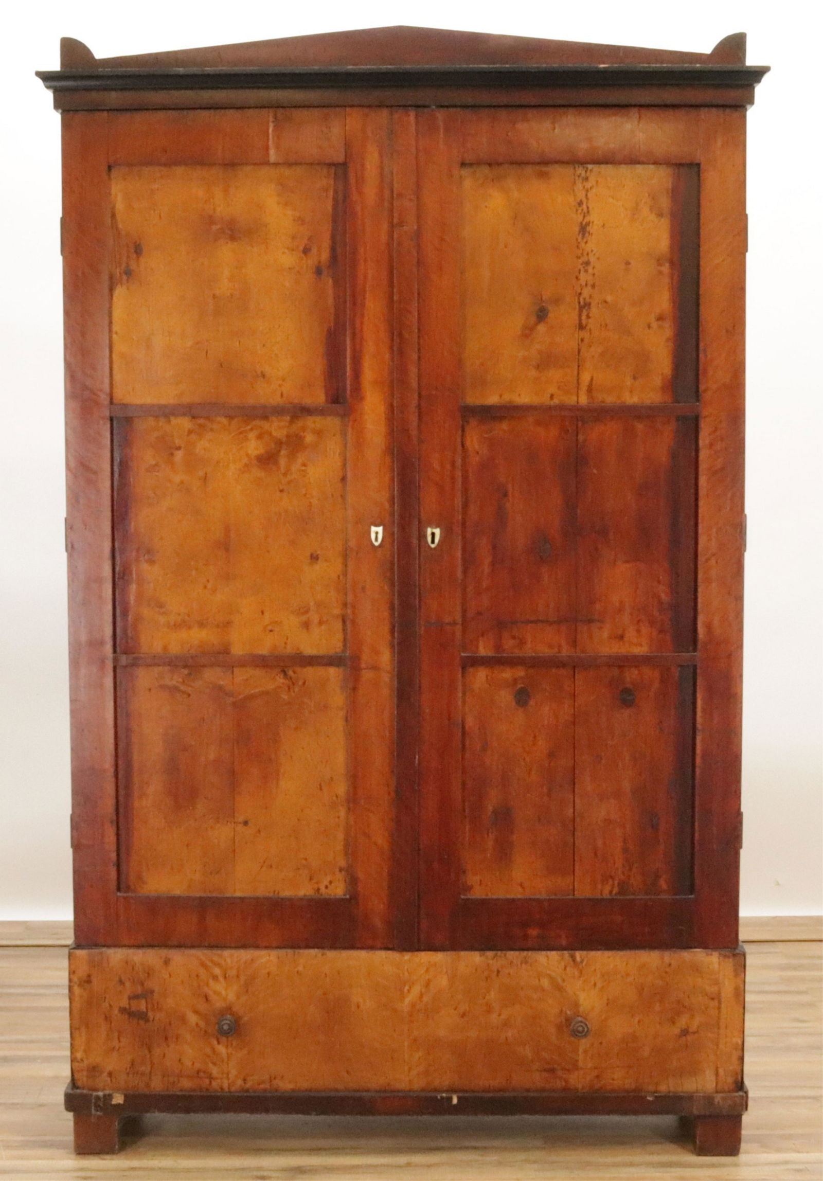 Biedermeier Fruitwood Cabinet (1 of 7)