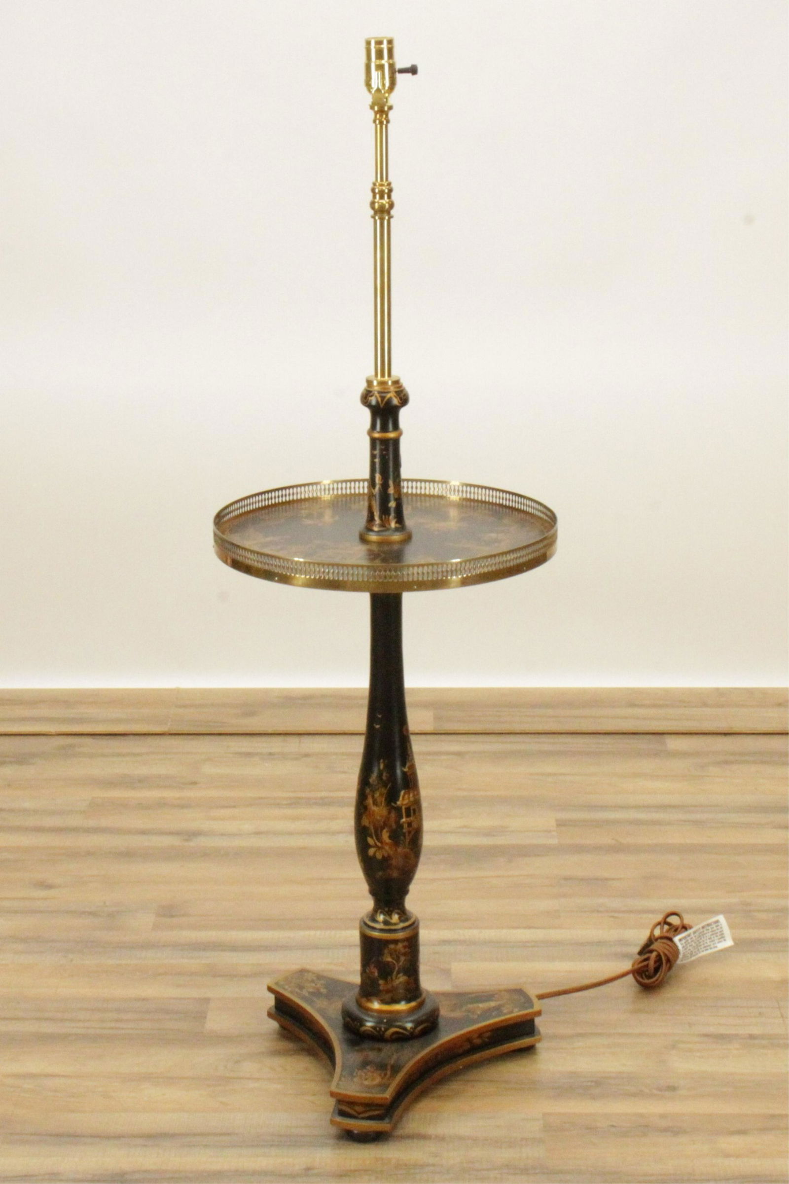 Regency Style Chinoiserie Lamp Table (1 of 5)