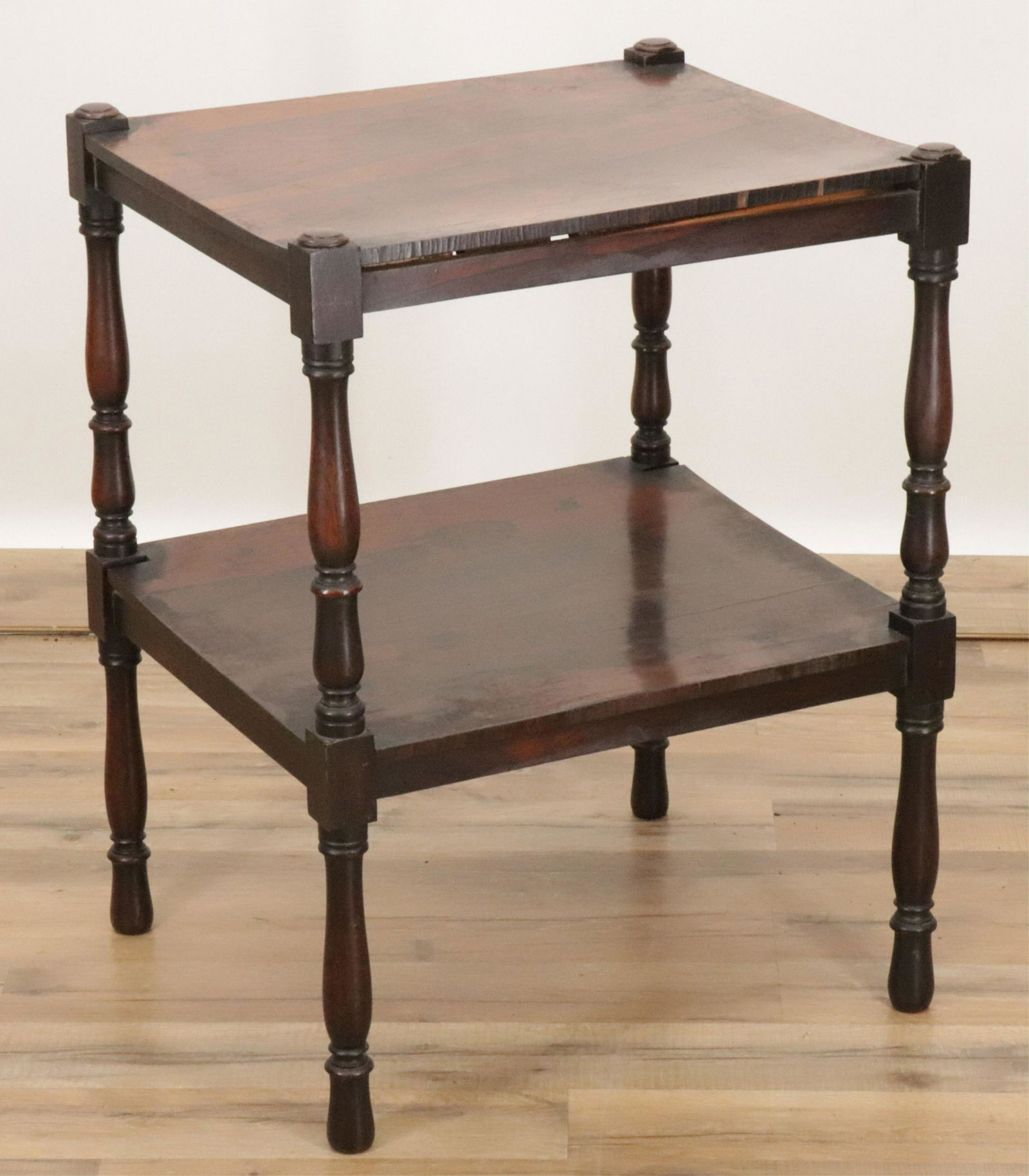 Regency Rosewood 2-Tier Etagere, 19th C. (1 of 5)