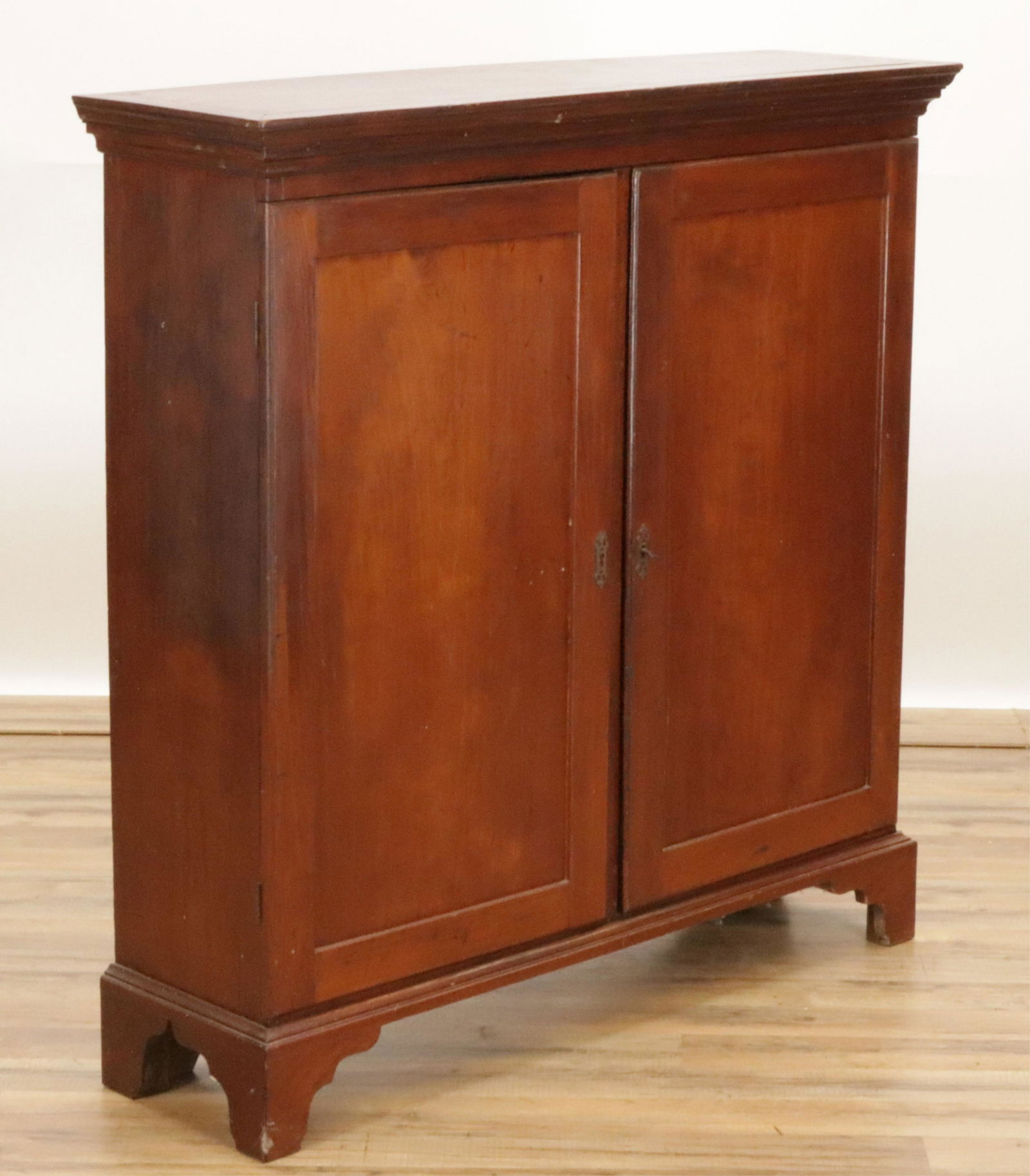 Chippendale Cherry Cabinet, 18th C. (1 of 7)