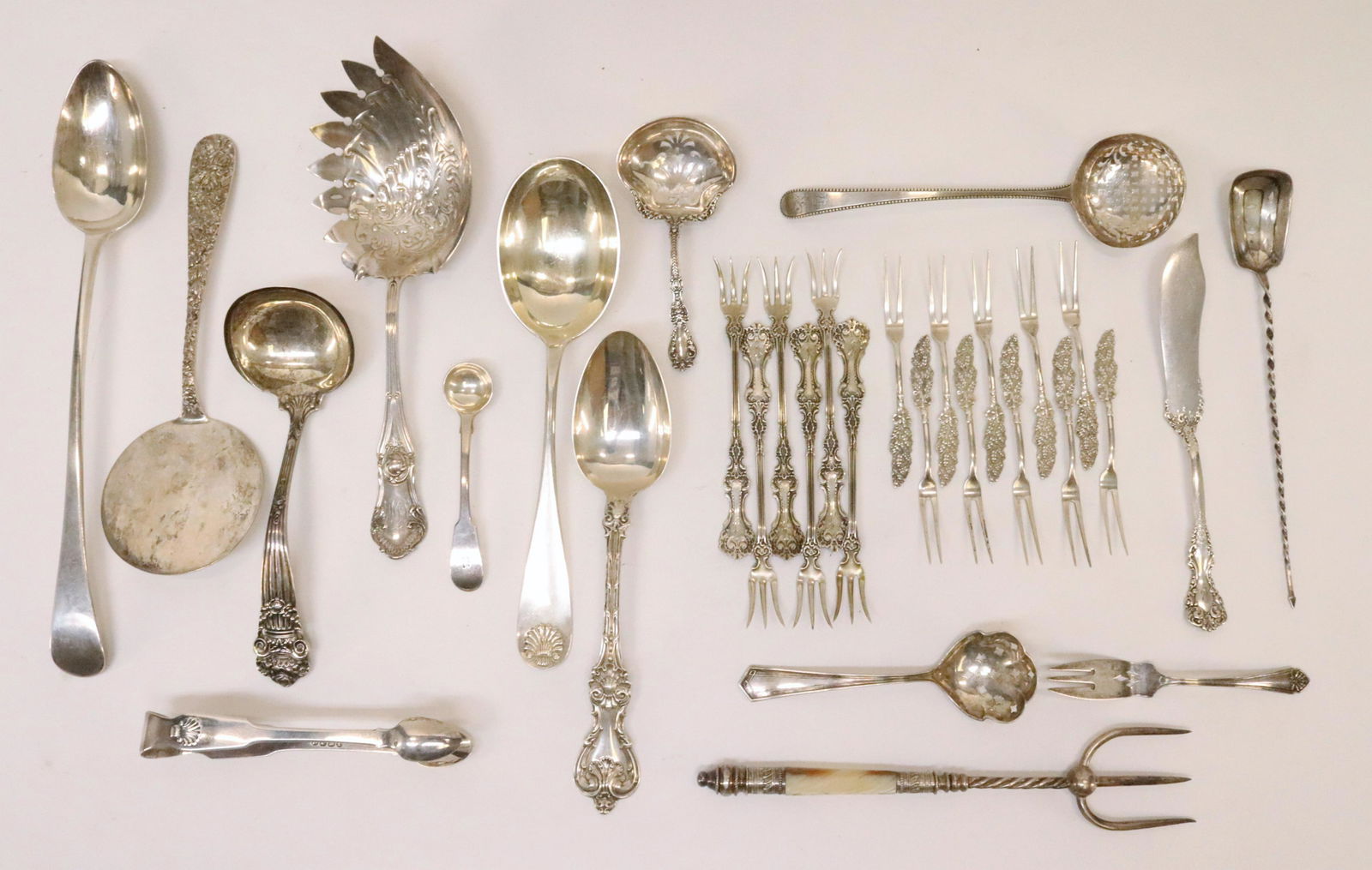 18-20th C European/American Sterling Serving Pcs (1 of 7)