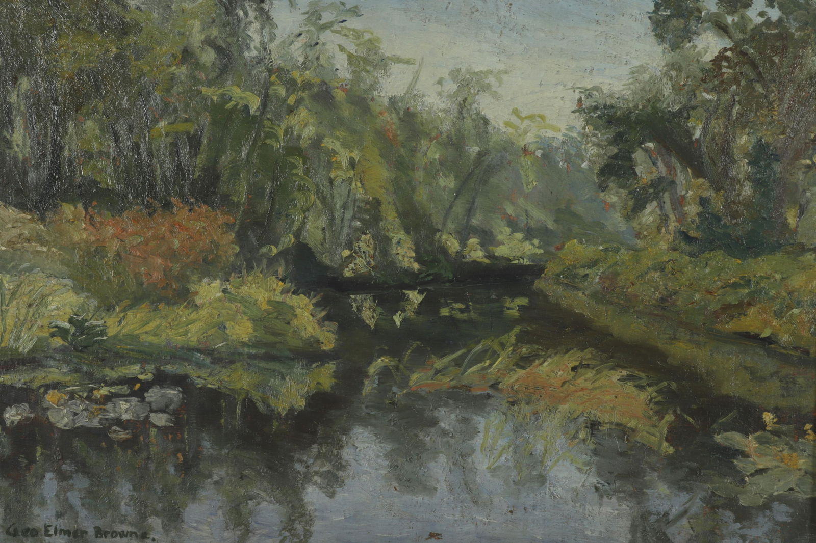 George Elmer Browne - Woodland Pond (1 of 7)