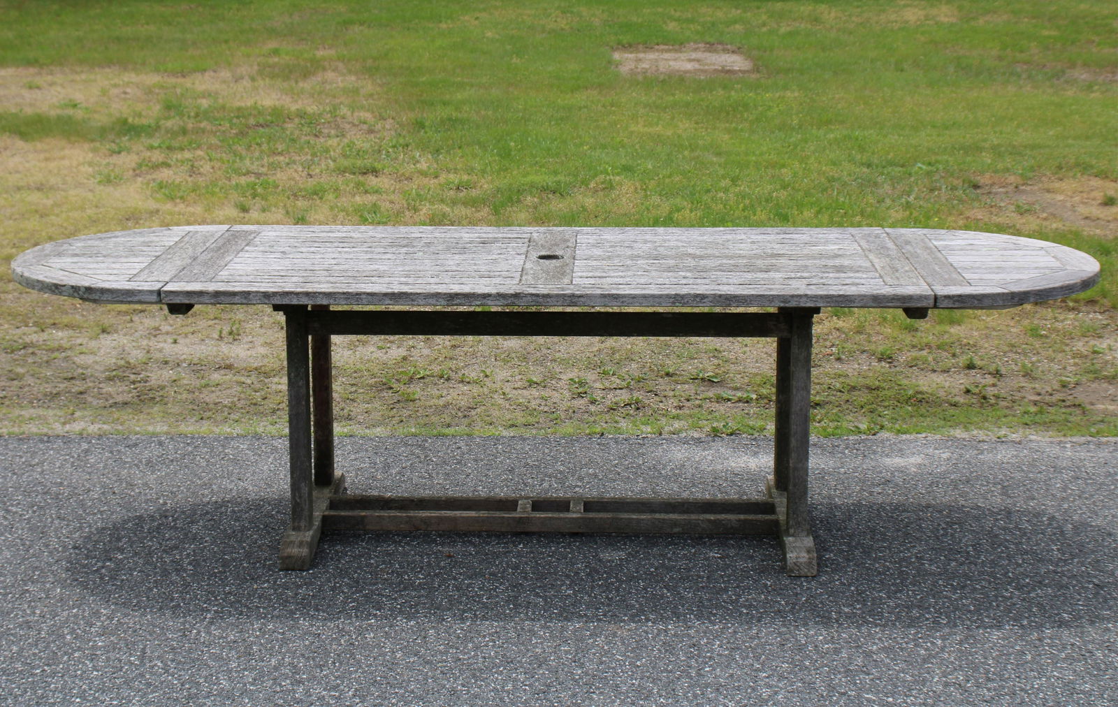 Smith & Hawken Teak Extension Dining Table (1 of 10)