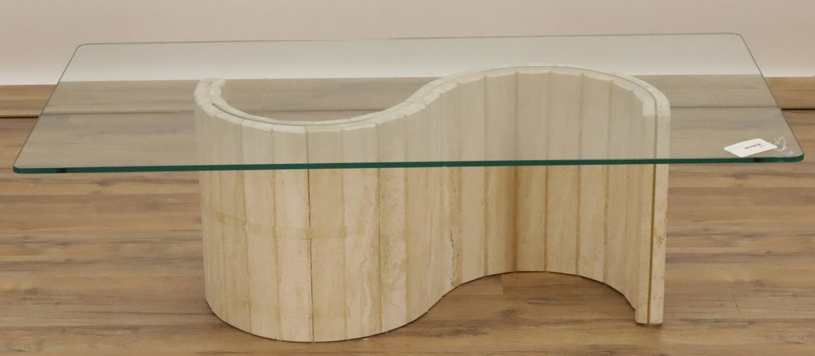 Maitland Smith Style Marble Veneer S-Coffee Table (1 of 5)