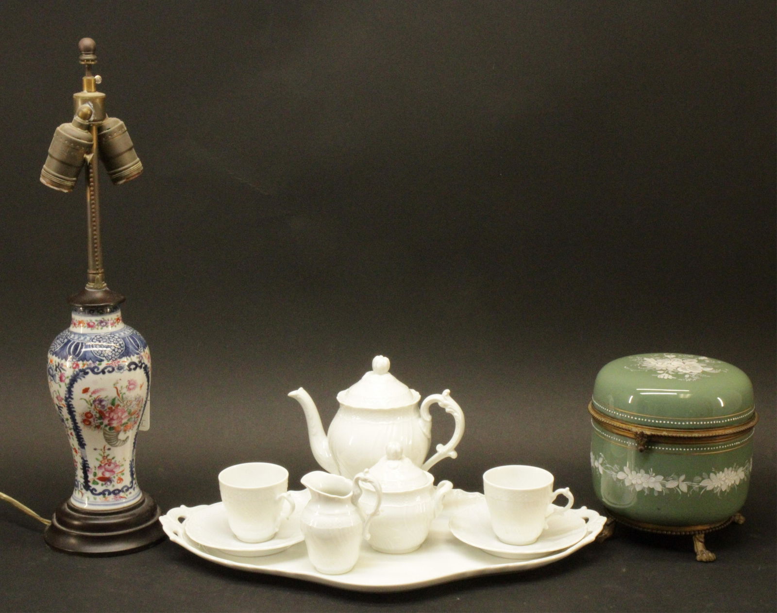 Continental Porcelain & Bohemian Box (1 of 6)