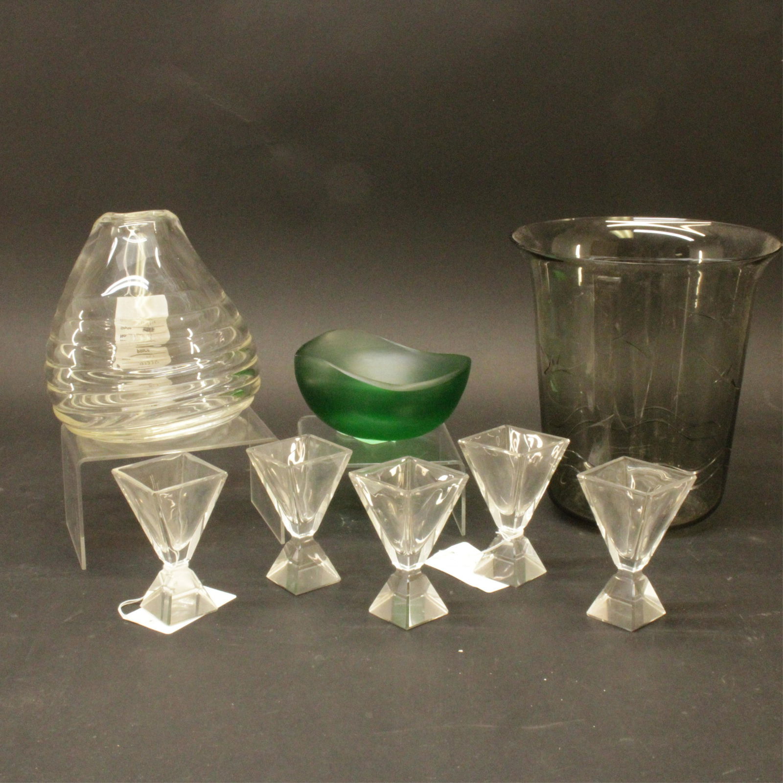 Group of Art Glass; Sevres, Venini (1 of 12)