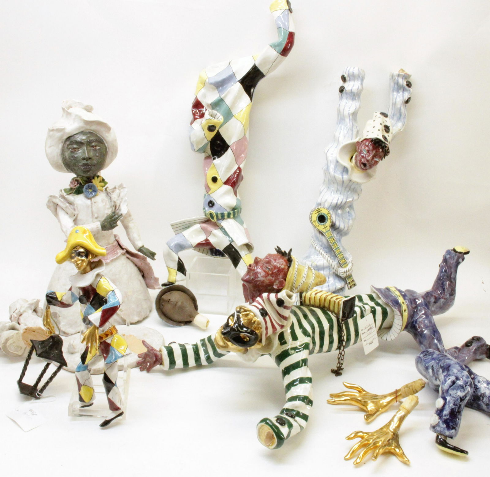 5 Italian Ceramic Figures (1 of 13)