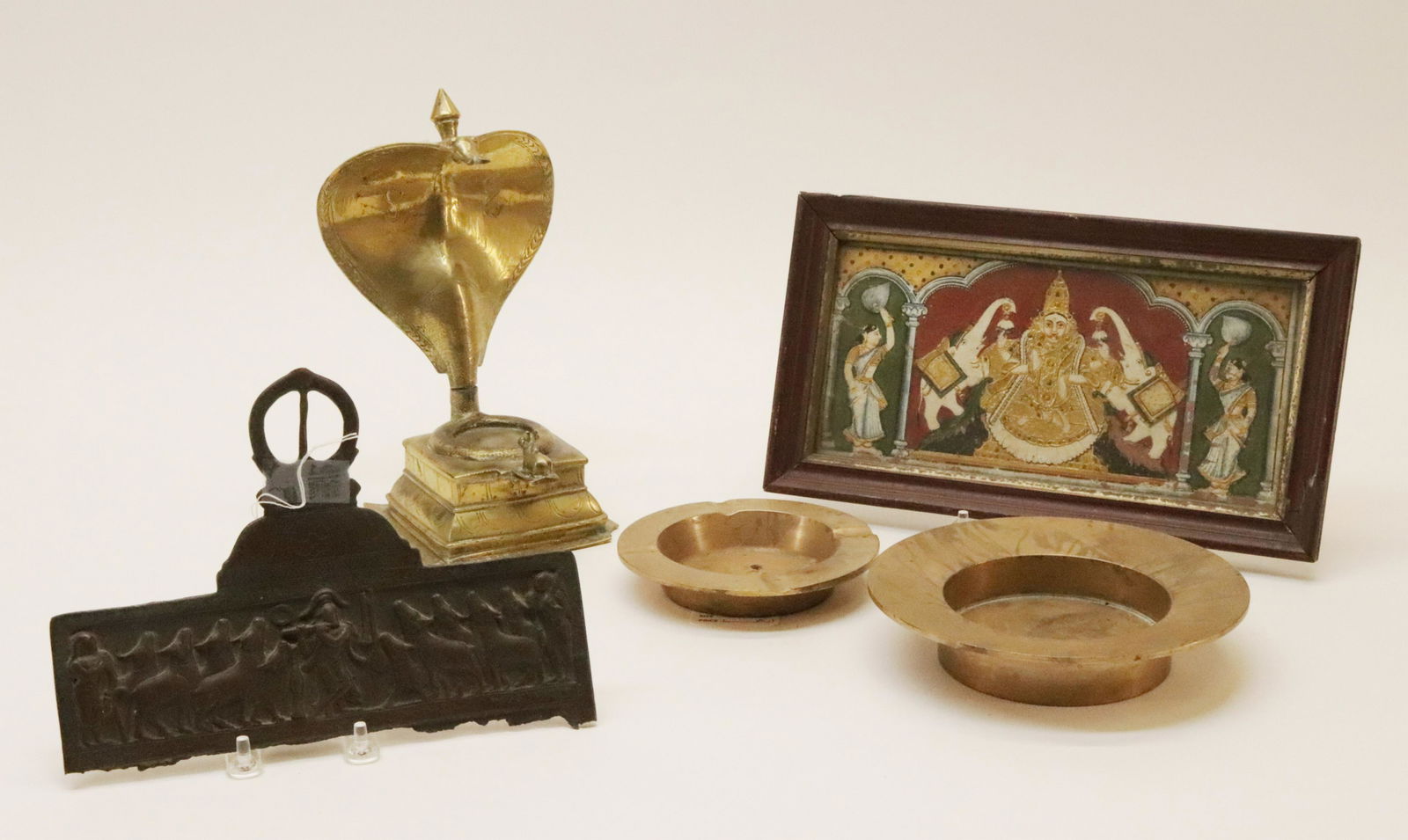 5 Judaica Brass Objects & Mughal Cobra (1 of 8)