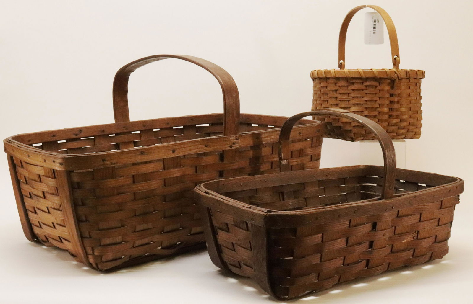 3 Handled Woven Baskets (1 of 5)
