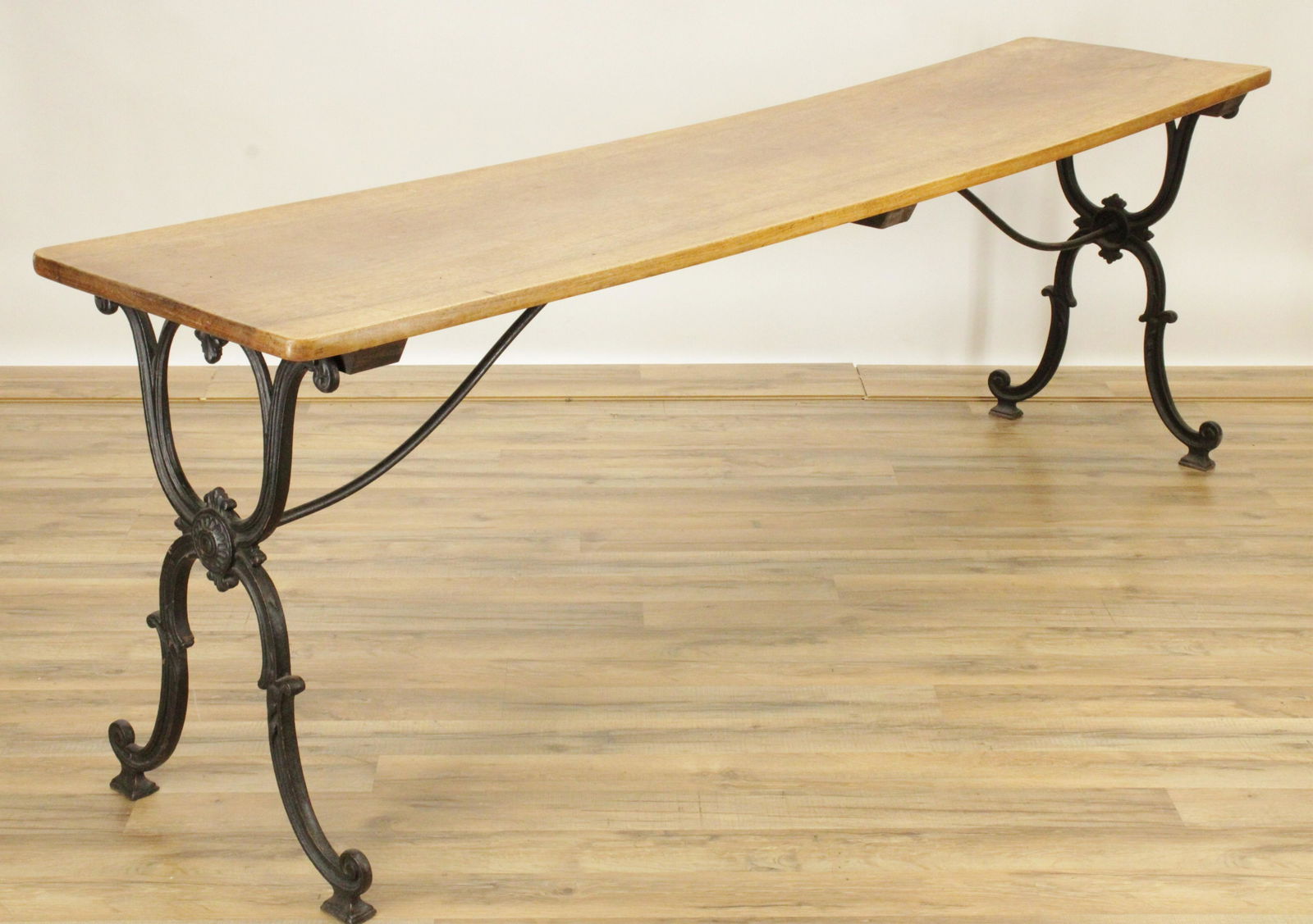 Iron & Walnut Console/Sofa Table (1 of 4)