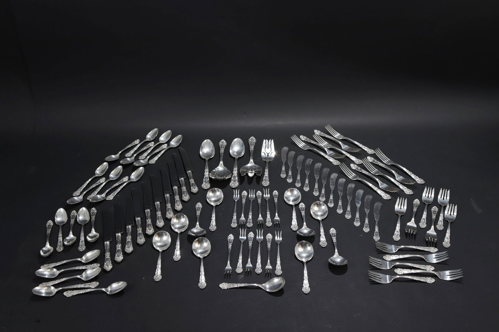 Reed & Barton Flatware Svc, French Renaissance (1 of 7)