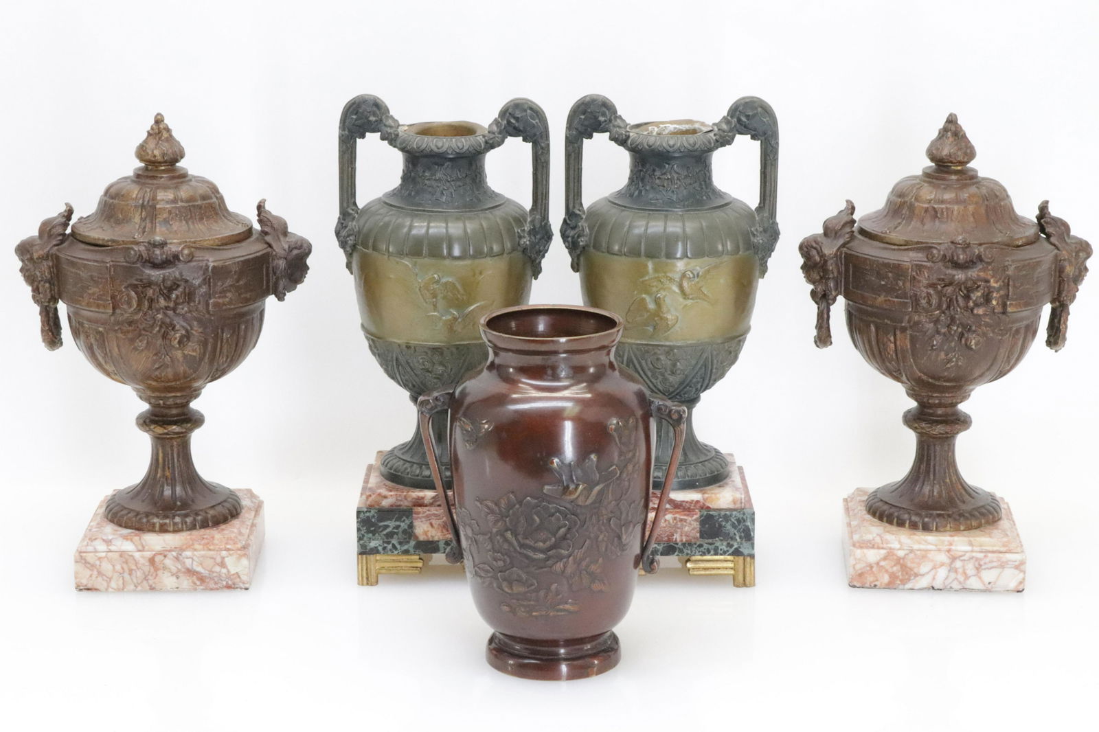 5 Vases; Japanese, French (1 of 9)