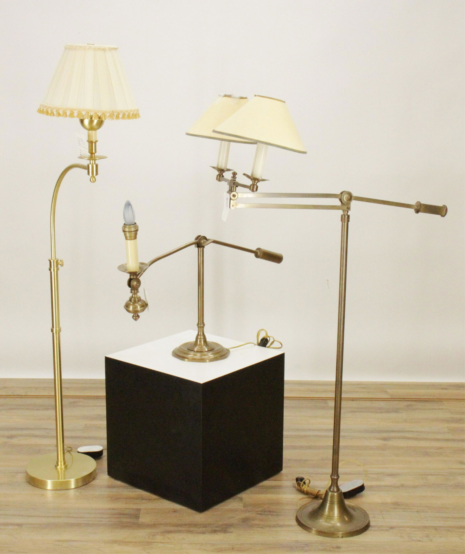 3 Modern Brass/Bronze Lamps (1 of 6)