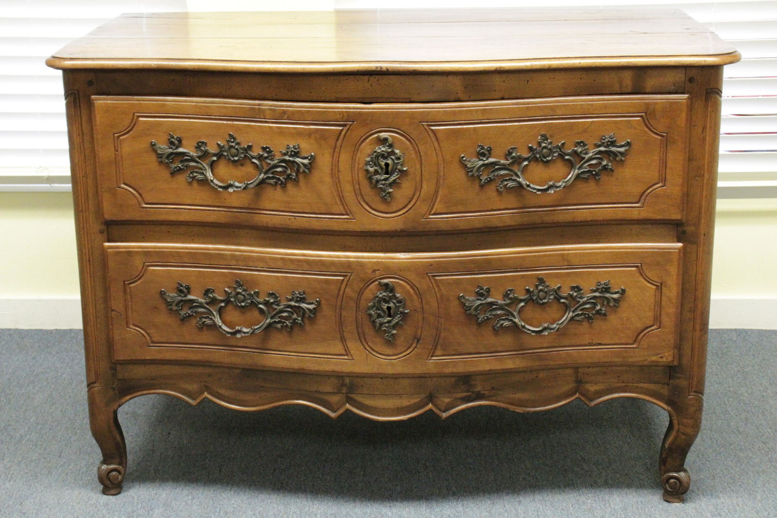 Louis XV Provincial Walnut Commode, Mid 18th C. (1 of 8)