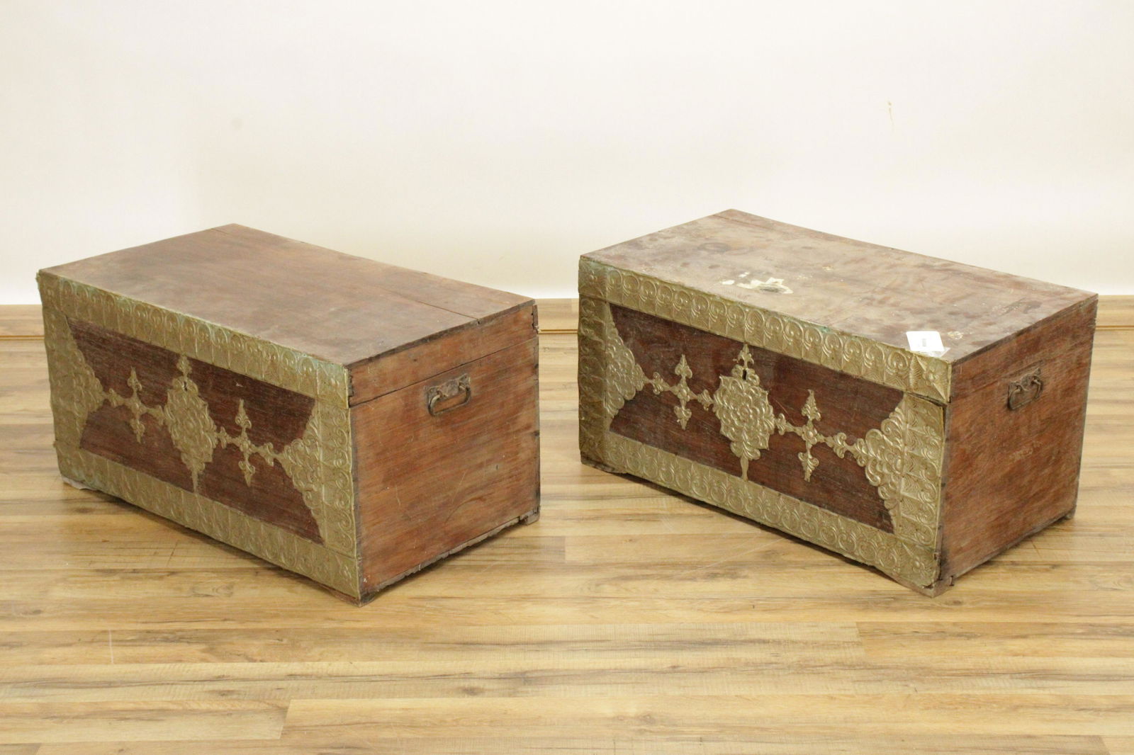 Pair of Philippine Marriage Chests (1 of 7)