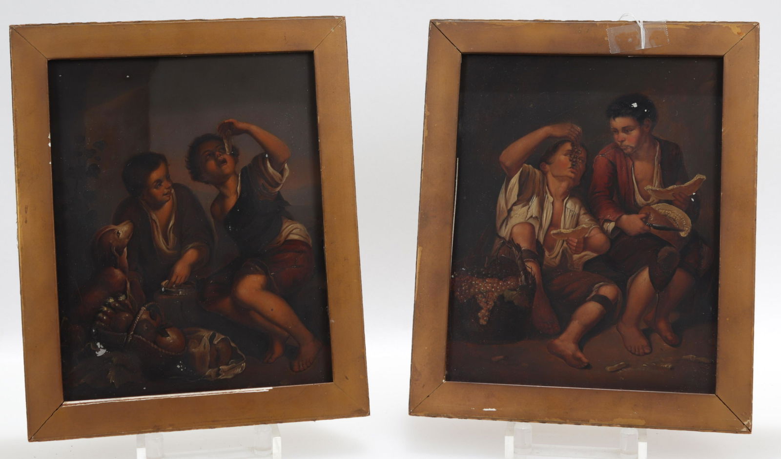 Two German Genre-Bild Oil On Metal Panel (1 of 6)