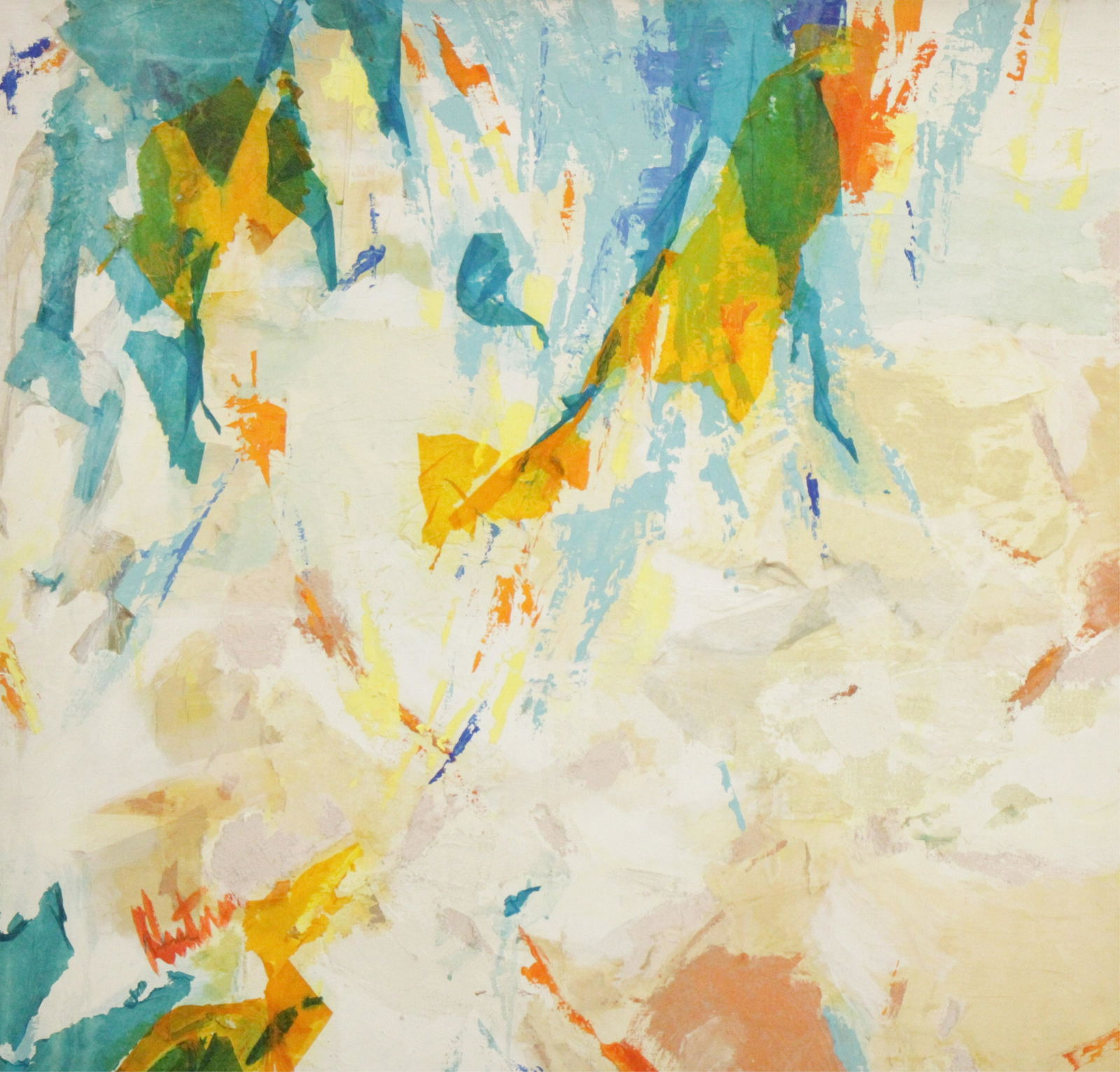 Gene Hutner - Mixed Media Abstract (1 of 5)