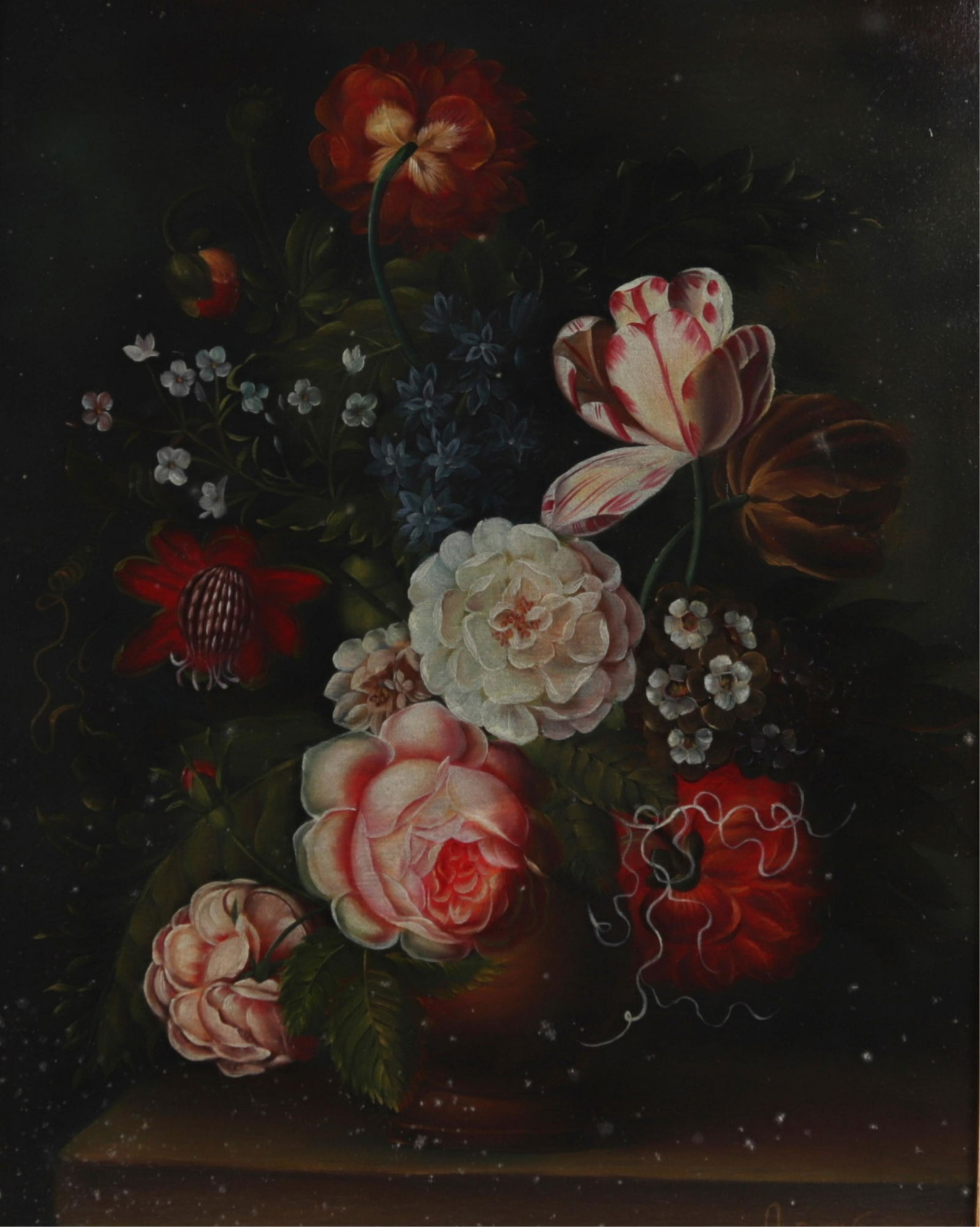 Terence Alexander, 20th C, Floral Still Life O/C (1 of 8)