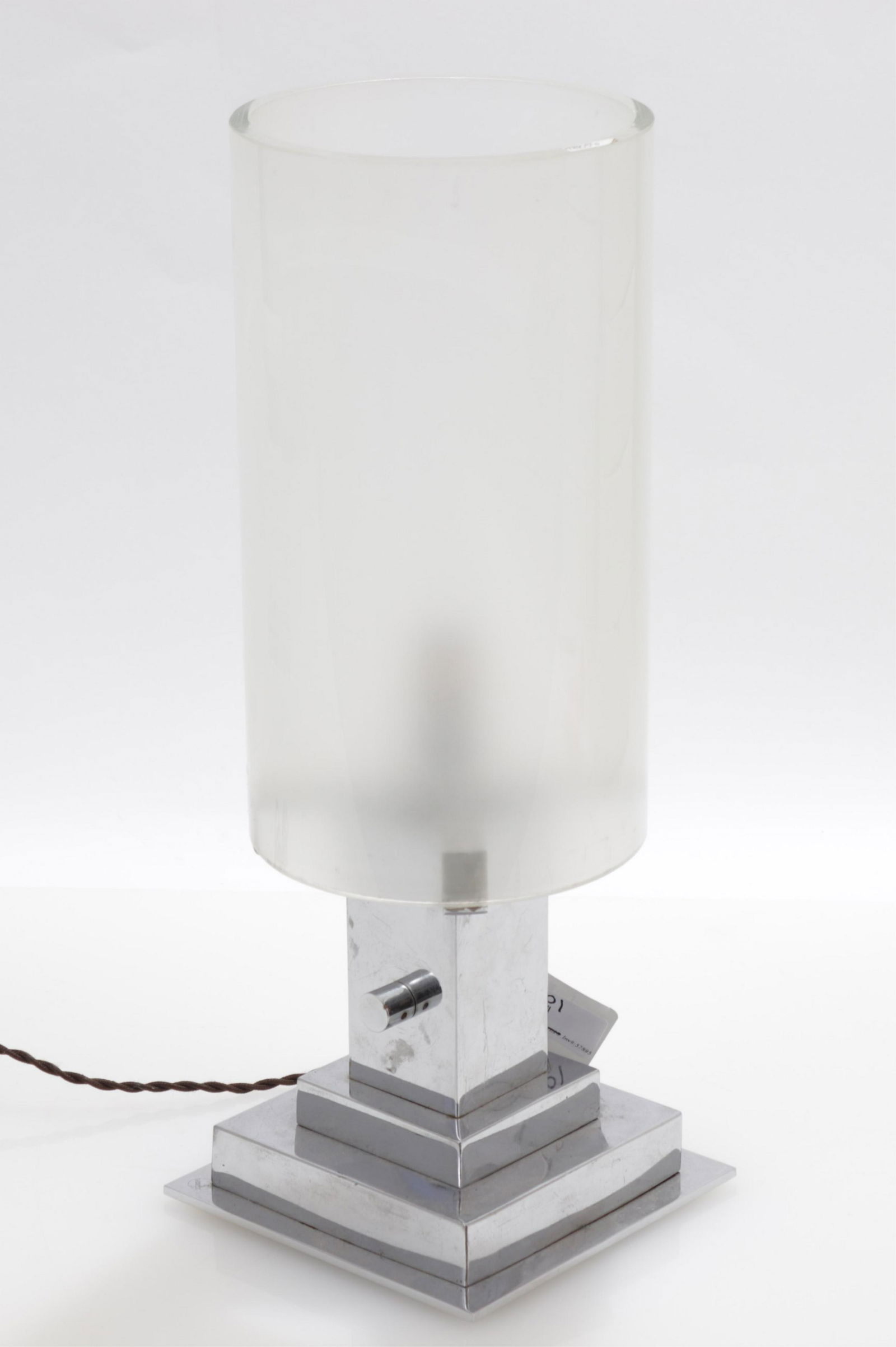 Boris Lacroix Chrome Table Lamp, c. 1930 (1 of 5)