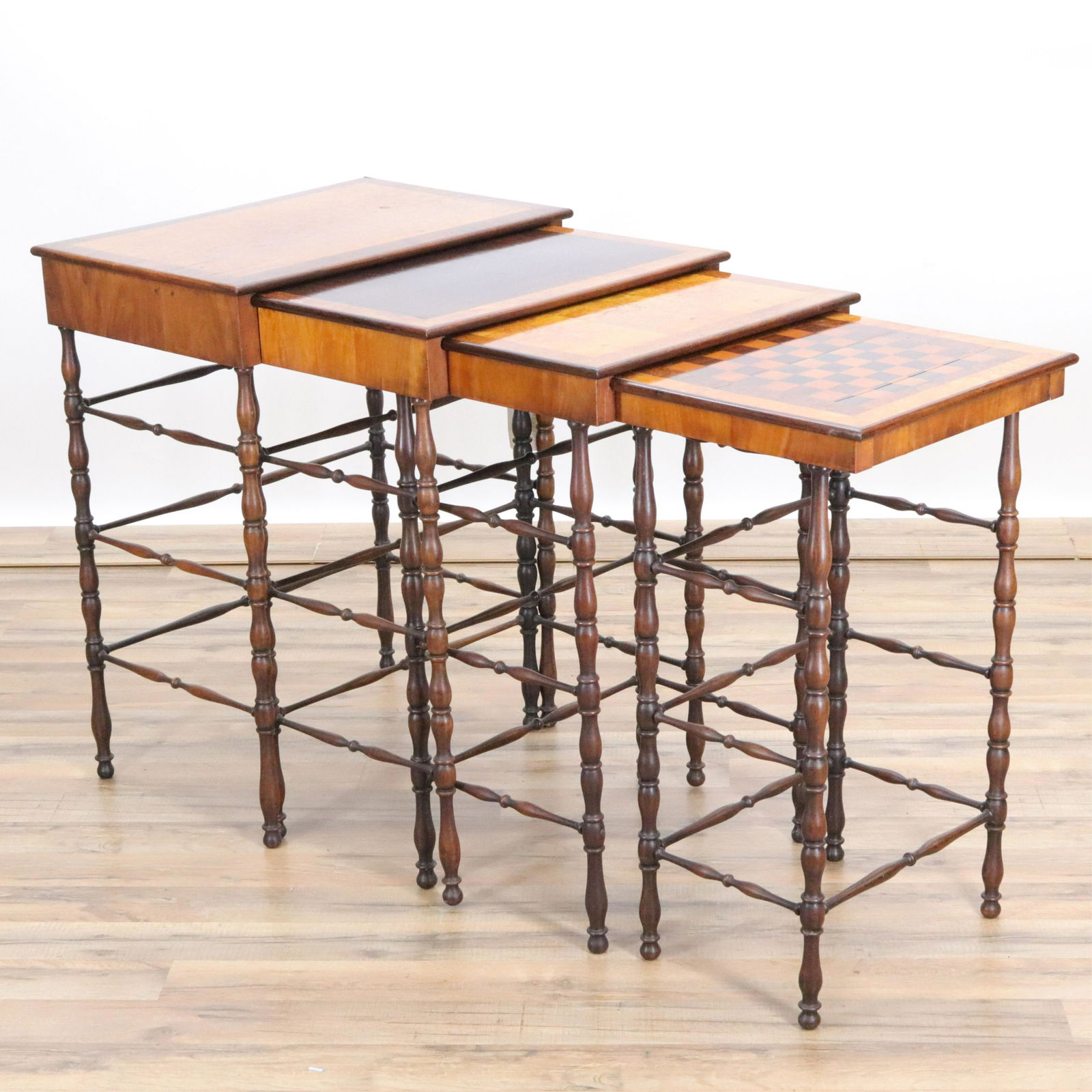 Nest of 4 Victorian Tables, 19th C. (1 of 6)