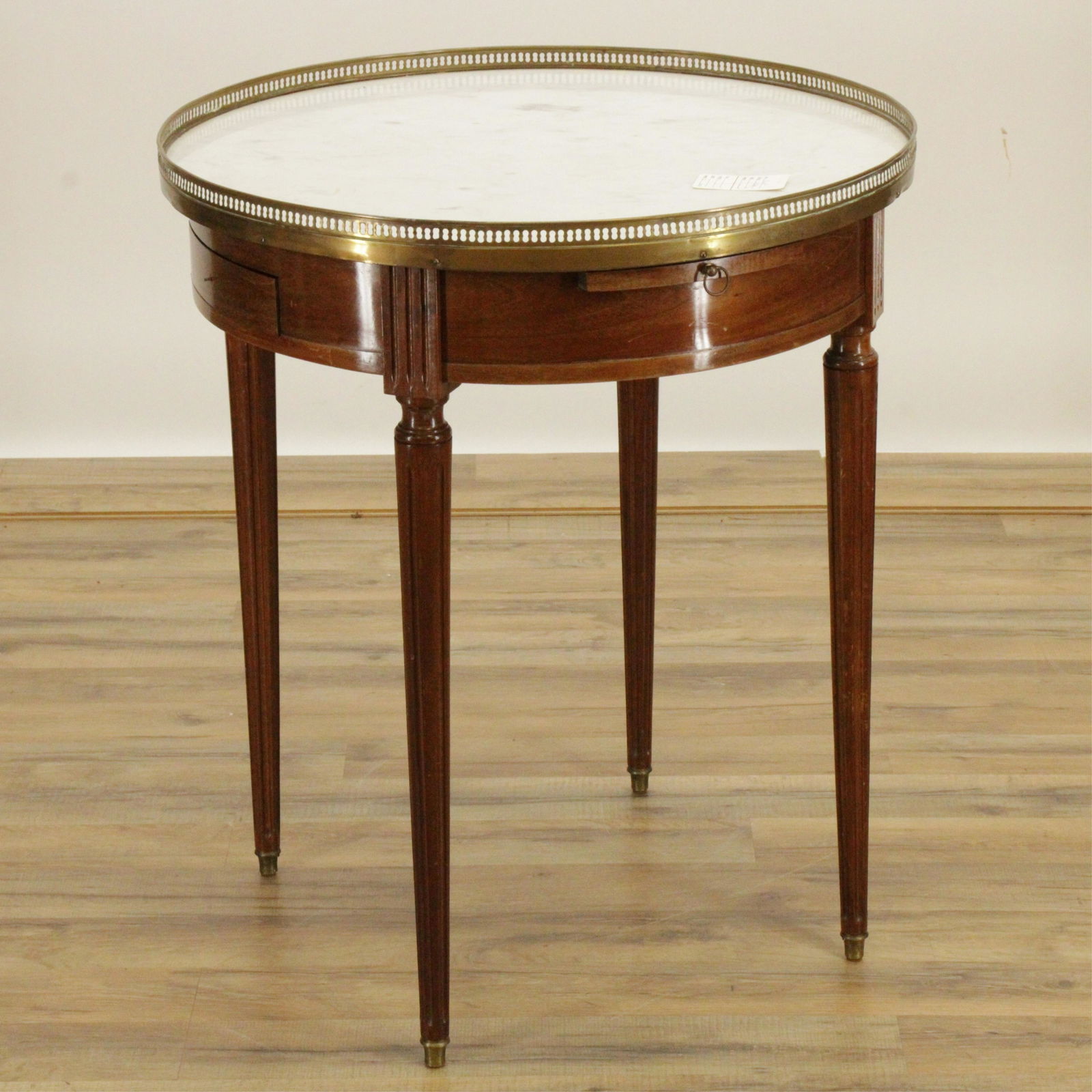 Louis XVI Style Mahogany Bouillotte Table (1 of 4)
