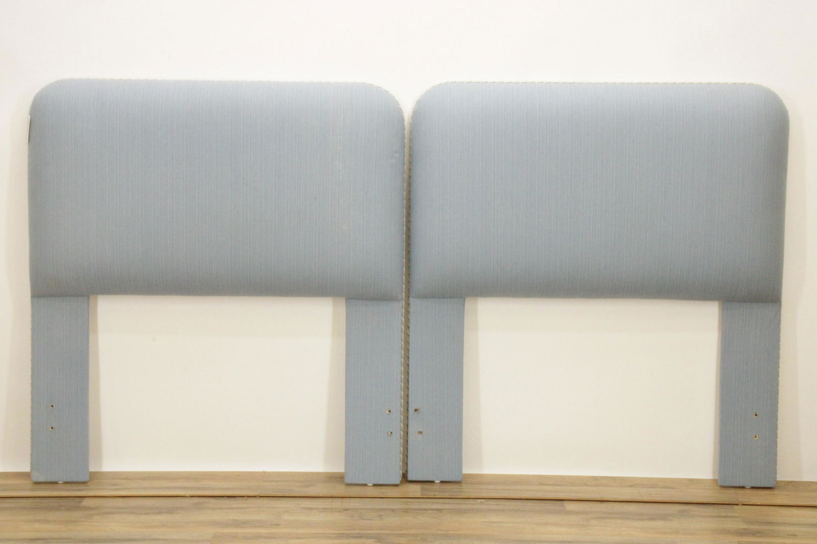 Pair of Upholstered Twin Headboards (1 of 4)