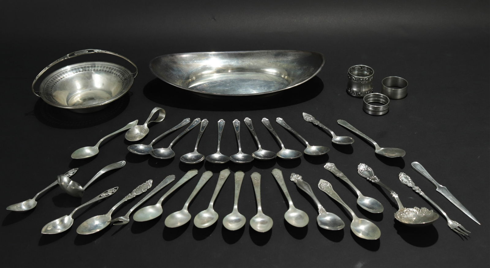 Group of Sterling Silver Table Articles (1 of 6)