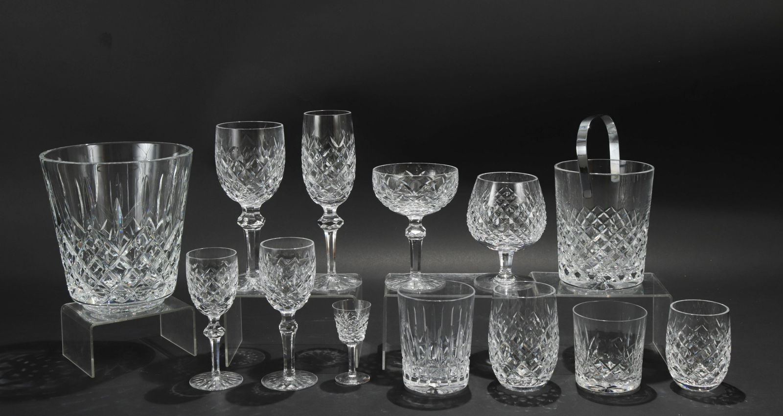 Waterford "Powers Court" Crystal Stemware (1 of 7)