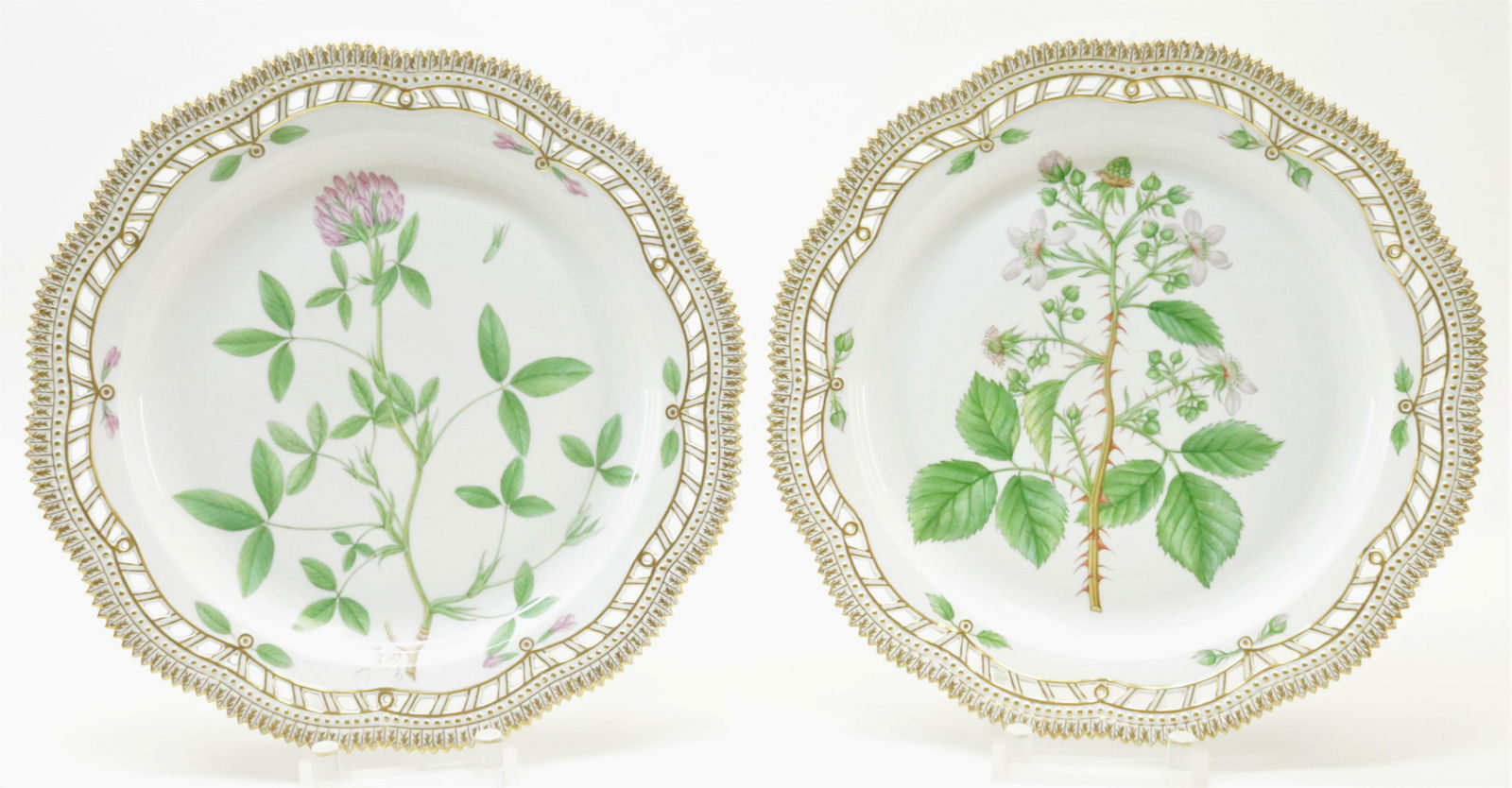 2 Flora Danica Platters, Royal Copenhagen (1 of 8)